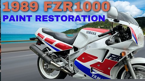 Yamaha fzr1000 back to original glory