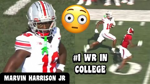 Ohio State WR Marvin Harrison Jr. returns after injury DEBUT