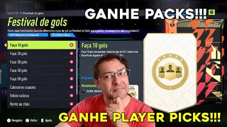 GANHE PACKS E PLAYER PICKS!!! FESTIVAL DE GOLS!!! FIFA OBJECTIVE SPECIALIST! Ep. #30 FIFA 22 - PS5