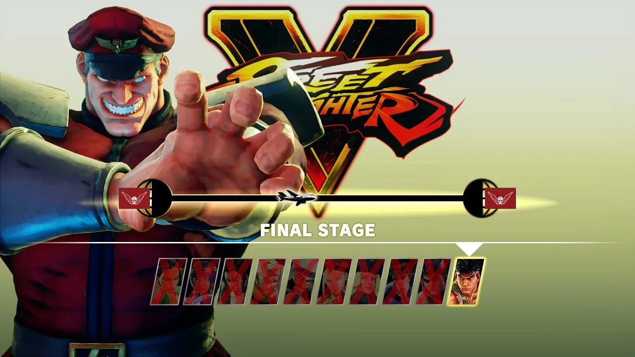 SFV (PS4) - Arcade (Easy) - Street Fighter V Path - M. Bison (V-Trigger II: Psycho Nightmare)