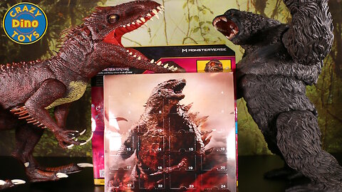 New Godzilla 2024 Advent Calendar Unboxed Godzilla X Kong The New Empire Toys Godzilla Vs King Kong