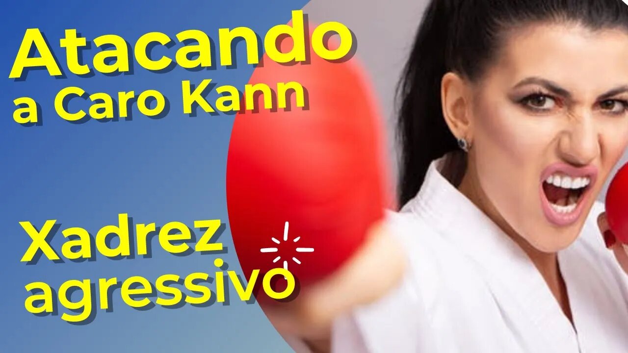 ATACANDO A DEFESA CARO KANN ATÉ O XEQUE MATE #Xadrez #chess #viral