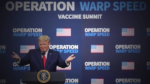 Trump Continues To Tout Vaccine Efficiency In Most Recent TV Interview