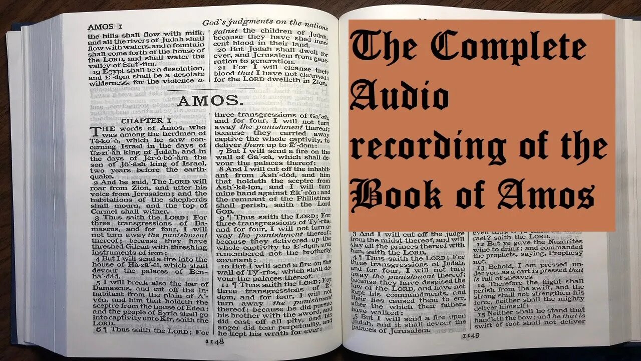 Amos: Satan hates the word of God! Audio book