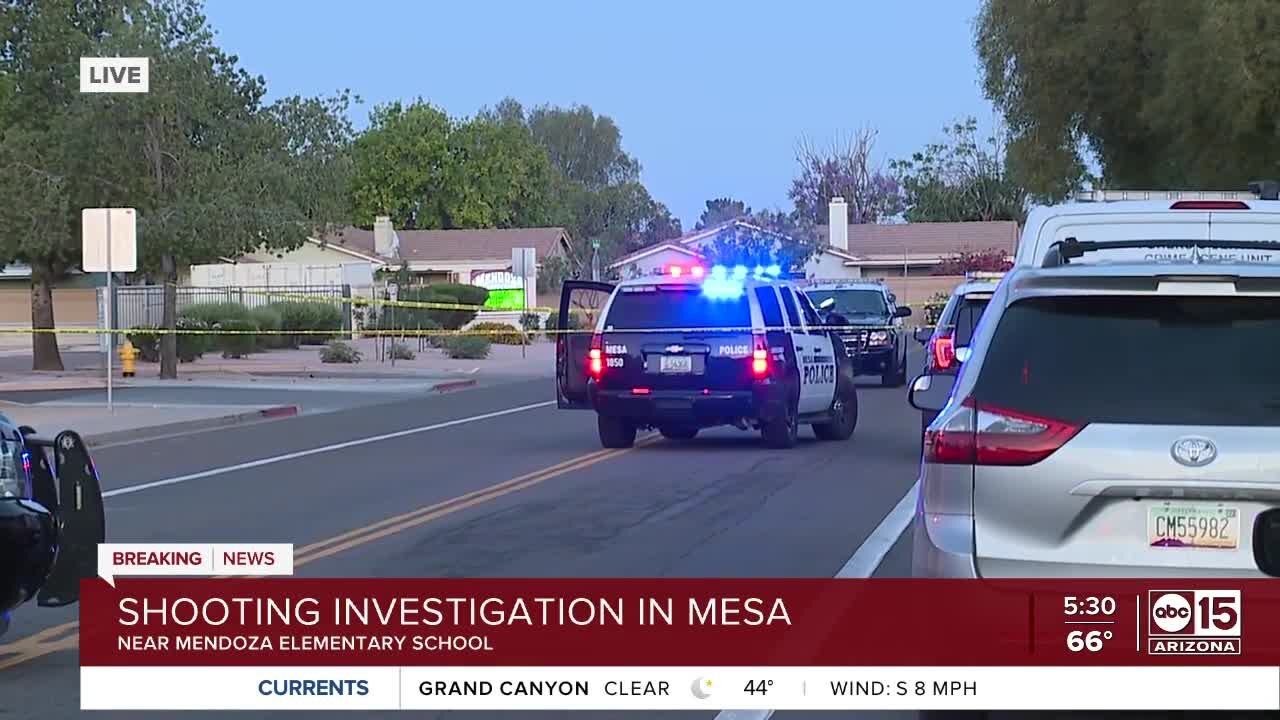 Shooting under investigation near Mesa elementary school