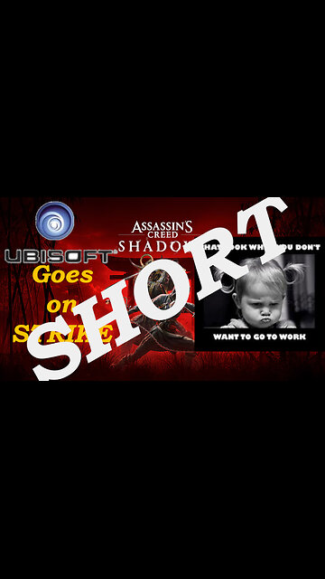 #ubisoft #crybaby #employees go on #strike over 3 day #work week is implemented. #gaming #shorts