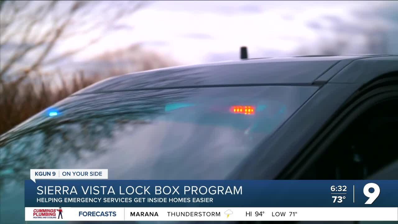 Sierra Vista lockbox program allows for emergency services to enter your home in an emergency