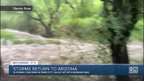 Storms return to Arizona