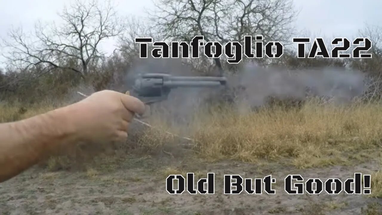 The Tanfoglio TA22 Review: A old but good 22lr revolver!