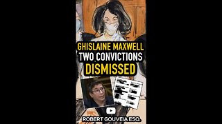 #GhislaineMaxwell Judge DISMISSES Two CONVICTIONS #Epstein #Shorts