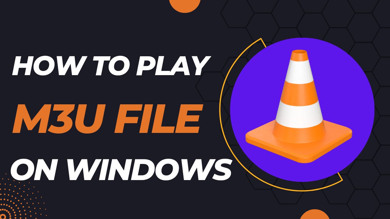 How to play M3U File 📂 on VLC PLAYER | Tutorial