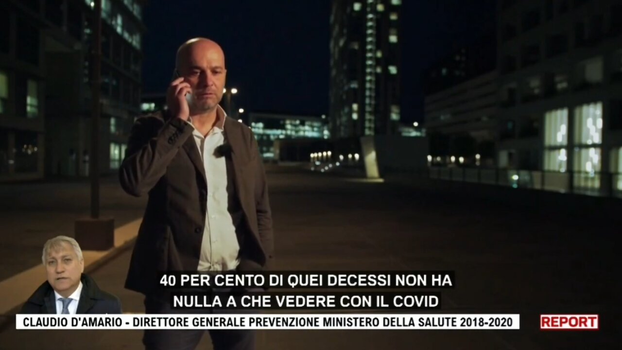 "Il 40% di quei decessi non ha nulla a che vedere con il covid" - Report 19.12.2022