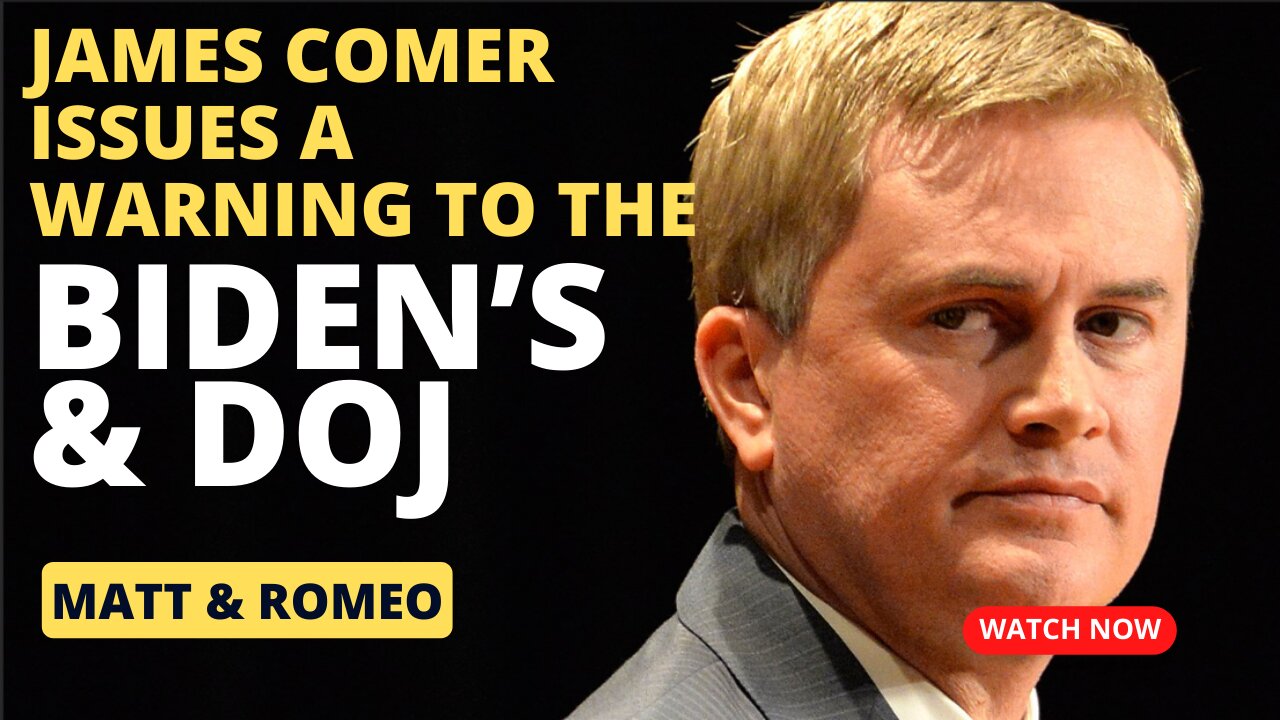 James Comer Issues A Warning To The Biden’s & DOJ | Protest in New York City