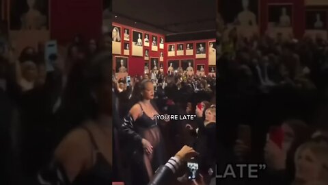 Rihanna "No shit"