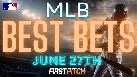 Daily MLB Free Best Bets and Expert Sports Picks | FIRST PITCH