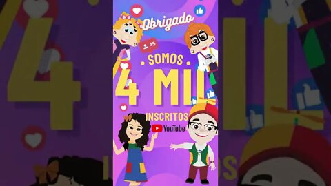 ✨🚀 Chegamos 4 MIL Inscritos no CANAL 🚀✨