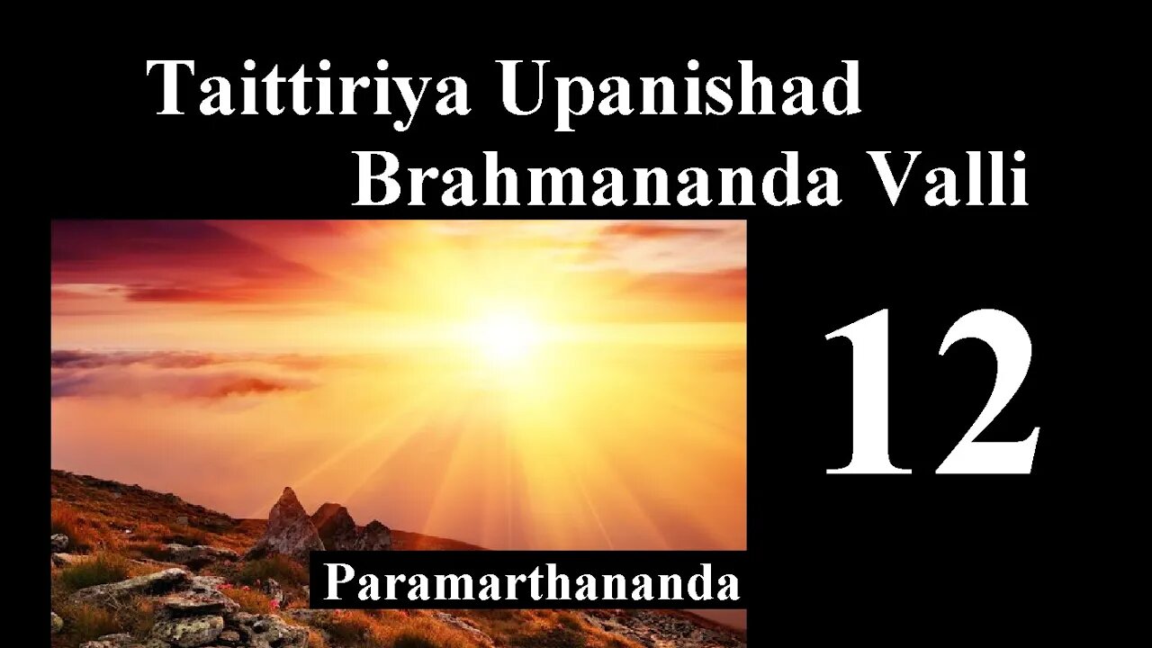 Taittiriya Upanishad 34 CHAPTER 2 SECTION 1