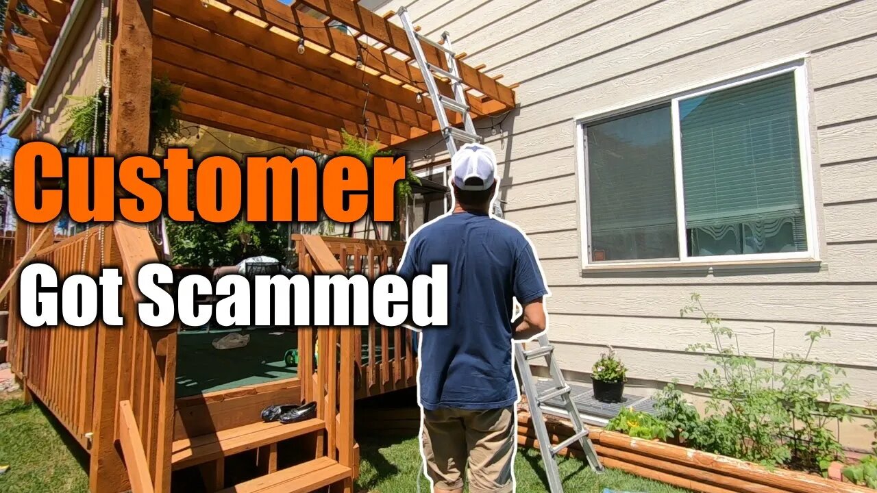 Customer Scammed By Contractor | Handyman To The Rescue | THE HANDYMAN |