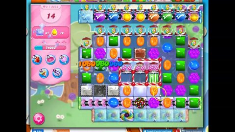 Candy Crush Level 5816 Talkthrough, 27 Moves 0 Boosters