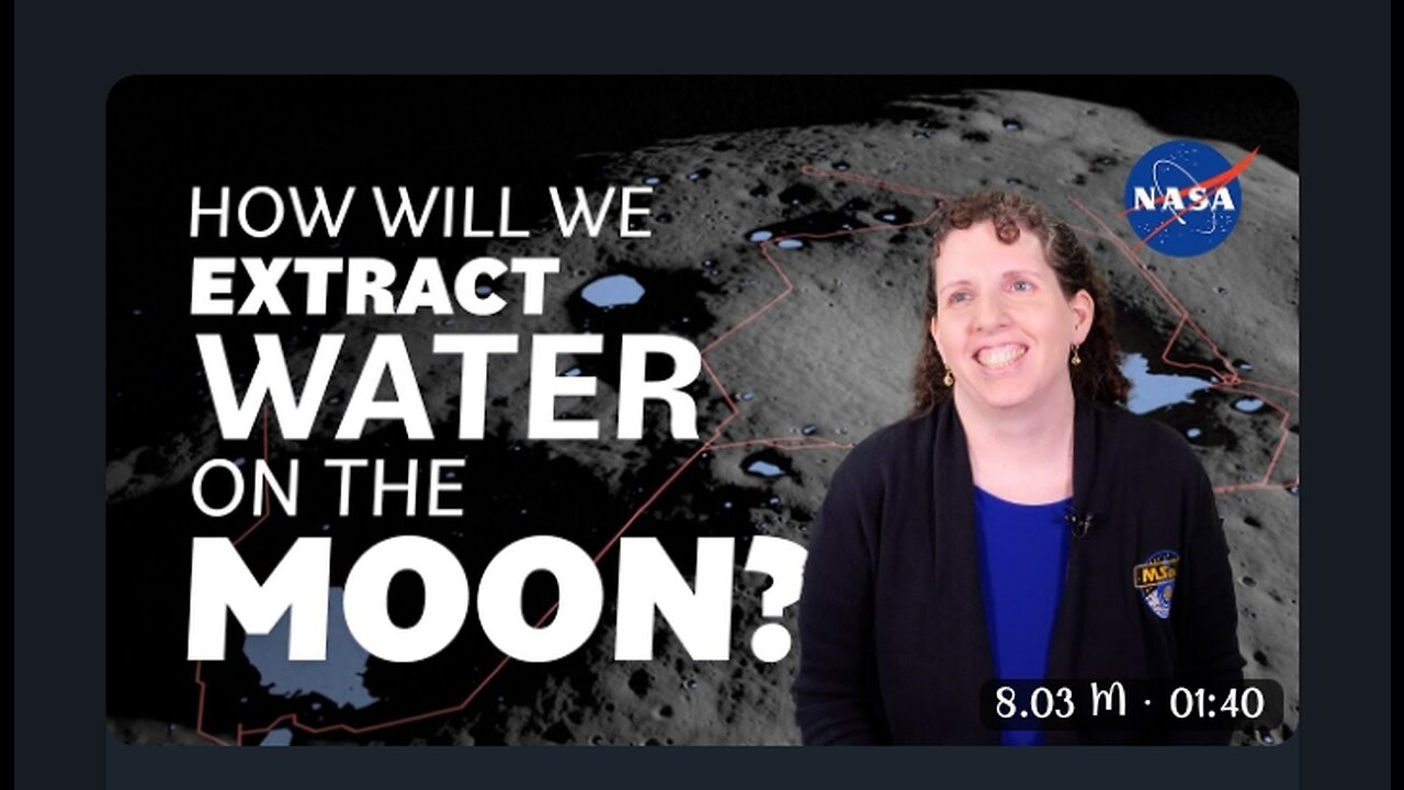 How Nasa Extract Water On Moon