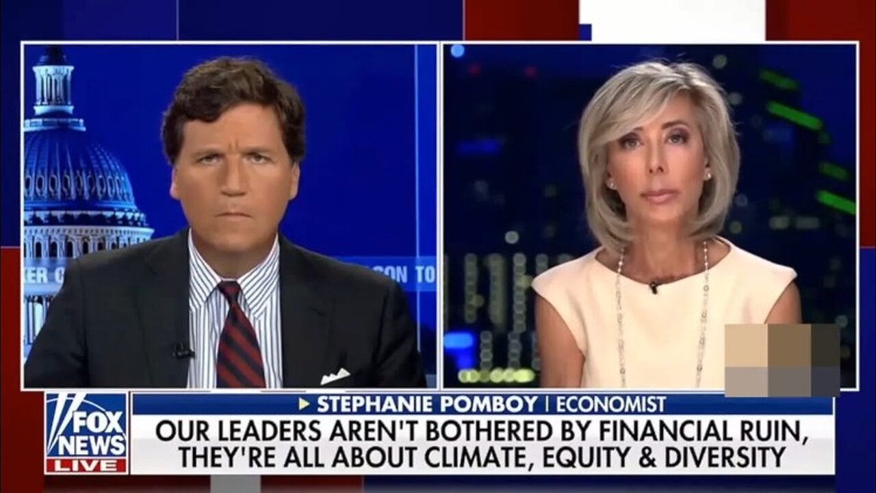 Tucker Carlson & Steph Pomboy: SVB Bank Failure, ESG Woke Investing, Depositors Get Shafted