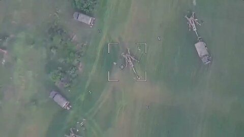 05/18/2022 a kamikaze UAV "Cube" arrives at the positions of Ukrainian gunners