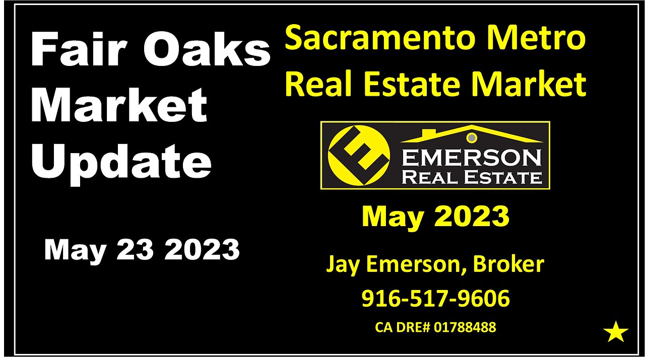 Fair Oaks Real Estate Market Update