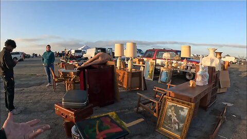 Bring your A game to this flea market