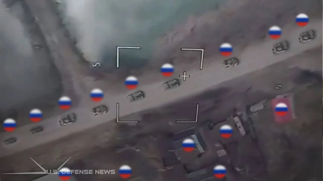 Horrifying Moments! How Ukrainian Massive Drones Attack Strikes Russia