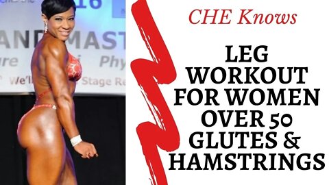 Leg Workouts For Women Over 50 Glutes & Hamstrings