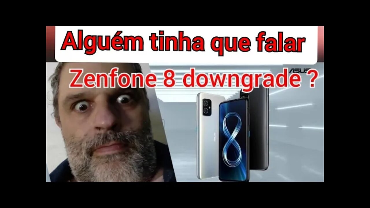ZENFONE 8 PEQUENO CARO E COM BATERIA MÍNUSCULA