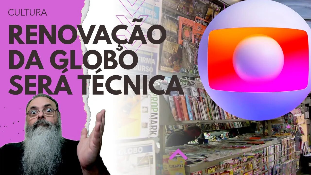 JORNAIS IMPRESSOS e TV ABERTA enfrentam a INTERNET, a GLOBO, além disso, tem a RENOVAÇÃO pela frente