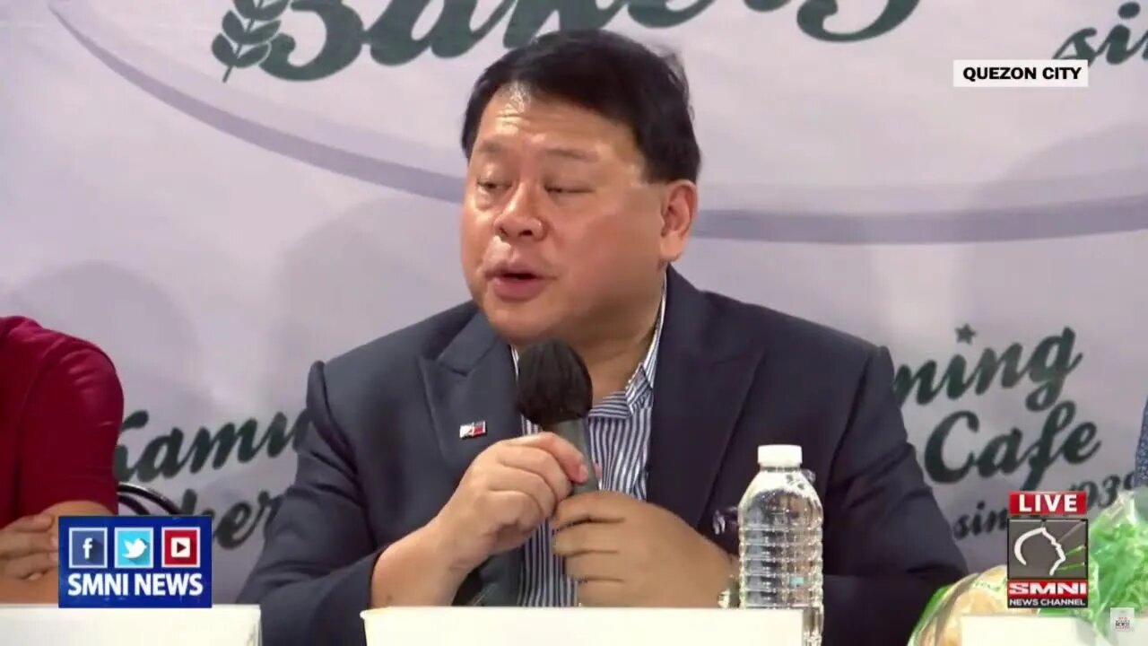 LIVE: Press conference ng Citizens Crime Watch kaugnay sa SMNI Franchise | December 1, 2023