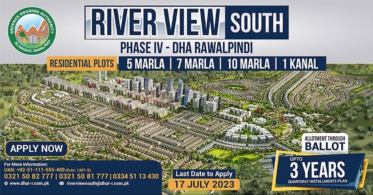 DHA Phase 4 River View South Sector Location | Site Visit | Development Update