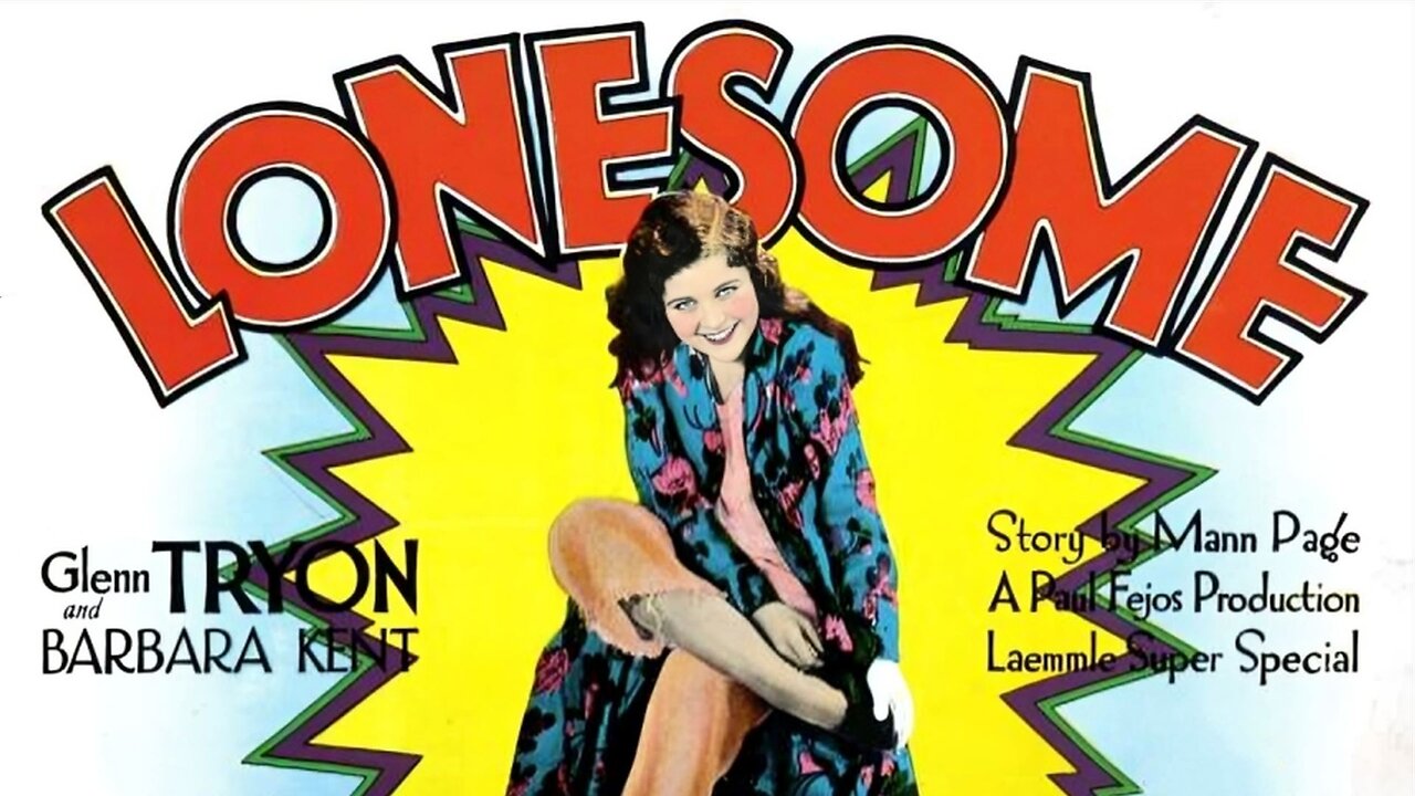 LONESOME (1928) Barbara Kent, Glenn Tryon & Fay Holderness | Comedy, Drama, Romance | B&W