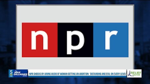 NPR shocks their listening audience by airing disturbing audio of a woman getting an abortion.