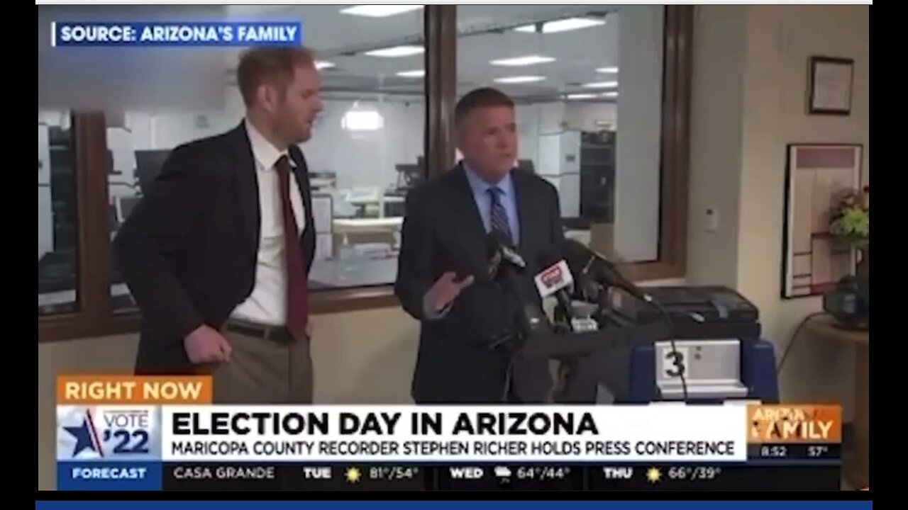 Confirmed!! 20% of Maricopa County’s tabulators are not working.