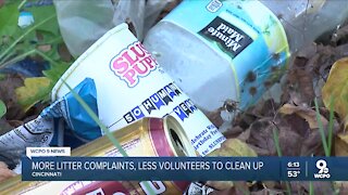 More litter complaints, less volunteers to help in Cincinnati