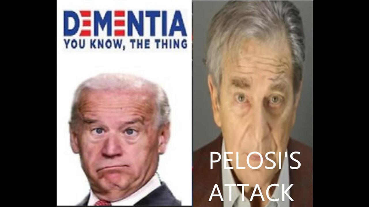 UPDATE ON THE PAUL PELOSI ATTACK AND DEMENTED JOE BIDEN SHOWING HOW BAD HIS DEMENTIA IS.