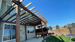 Pergola Tear Down and Rebuild