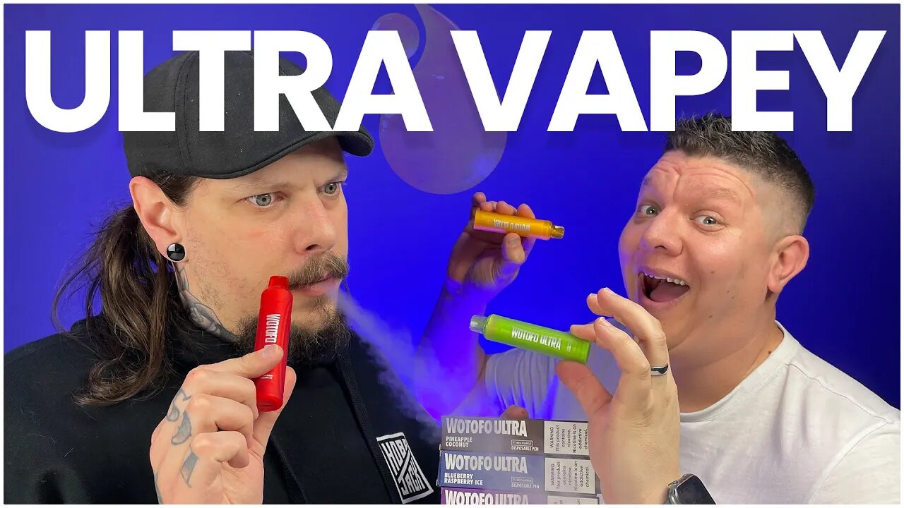 The ULTRA Disposable Vapes // WOTOFO ULTRA REVIEW