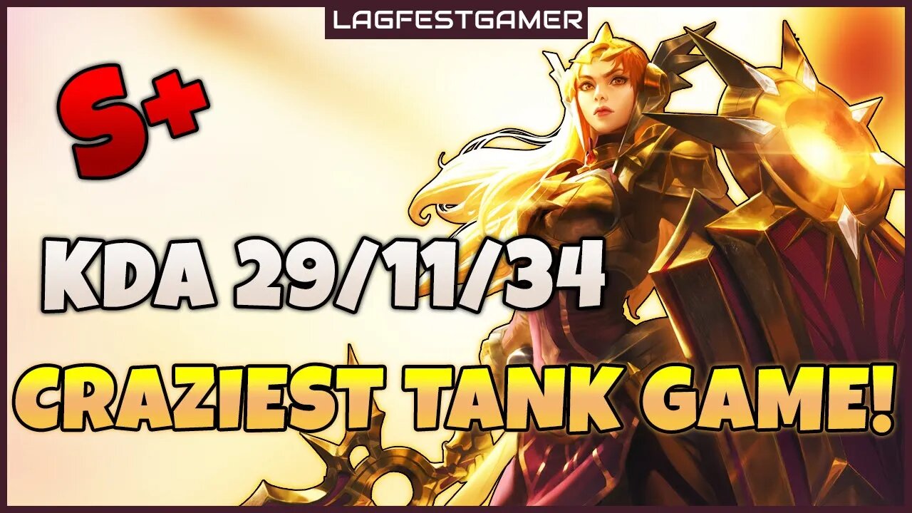 Craziest Tank Game! - Leona League of Legends ARAM Gameplay