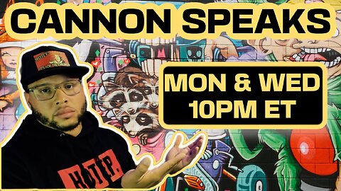 CANNON SPEAKS: Order Through Chaos