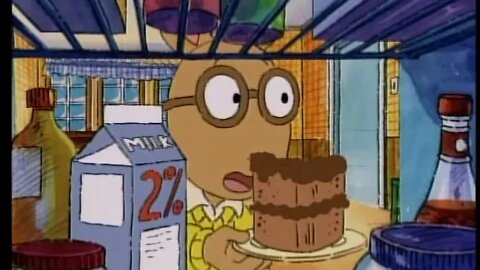 Artur Eating Cake