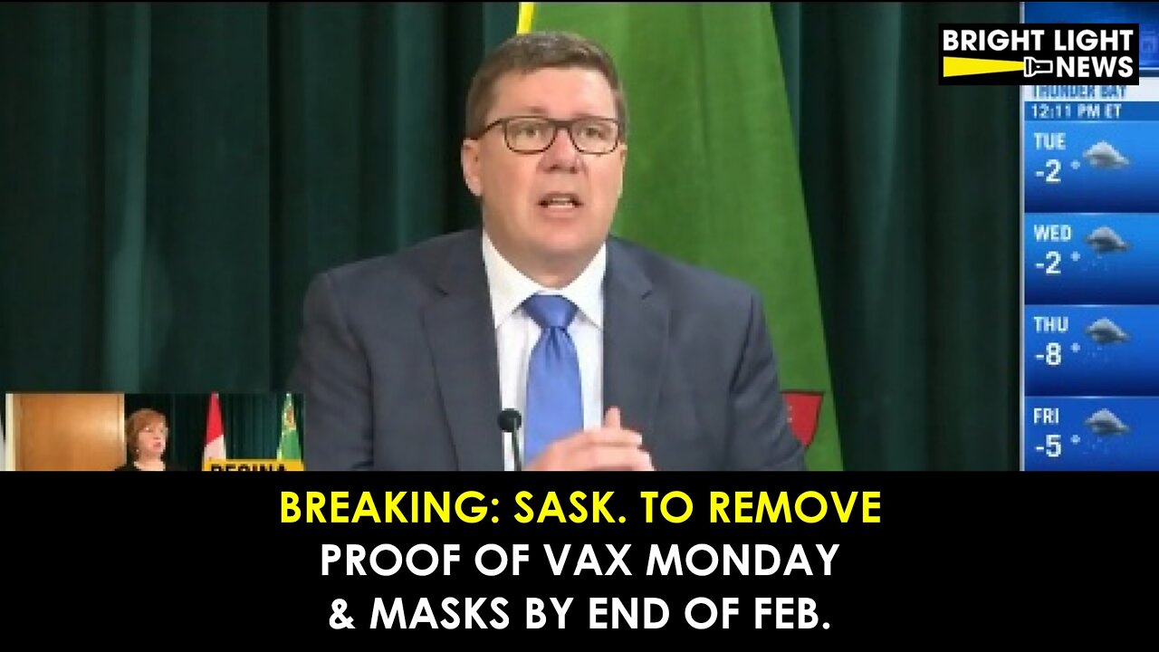 BREAKING: Sask. To Remove Proof of Vax Monday, Masking by End of Feb.