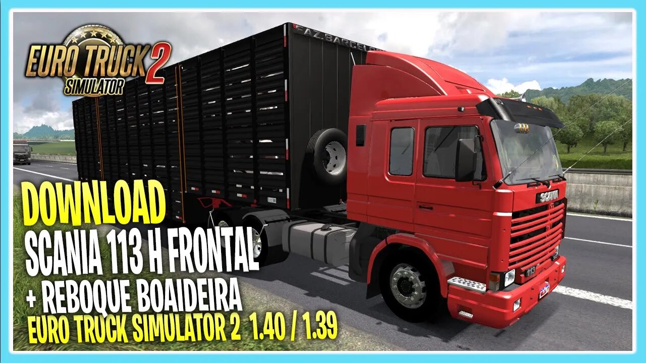 DOWNLOAD SCANIA H FRONTAL EURO TRUCK SIMULATOR 2 VERSÃO 1.40 / 1.39