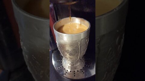 Drinking Coffee Like a KING!