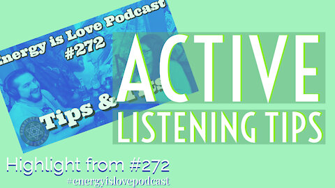 Active listening tips