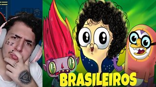 10 Desenhos BRASILEIROS que estão dominando o MUNDO | CULTURAS INSANAS | REACT