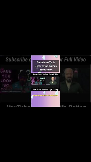 American TV Is NEGATIVE To MEN